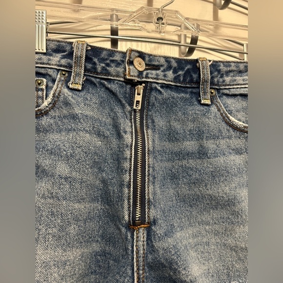 Abercrombie & Fitch Annie high-rise Jean shorts women’s 28 / 6 Cut off EUC boho - Picture 3 of 16